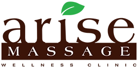 Arise Massage logo for the sidebar.